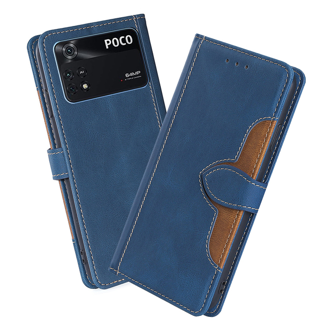 For Xiaomi Poco X5 Pro Phone Case Pu Leather Silicone Cover for Xiaomi M5S Civi 2 Poco X4 Pro 5G Stand Mobile Phone Bag