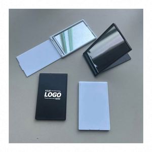 Modern <b>Compact</b> Folding Pocket <b>Mirror</b>-Personalized FREEFORM Mini Card <b>Mirror</b> for Promotional Gifts - Product Image 1