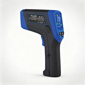Nhiệt độ cao đầu đọc nhiệt kế điện tử công nghiệp kỹ thuật số laser IR Nhiệt kế hồng ngoại Temp Gun - Product Image 4