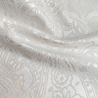 Style classique européen maison Textile Jacquard 25% coton 75% Polyester damassé rideau occultant tissu pour salon et chambre