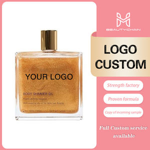 Aceite Corporal Vegano Orgánico con Brillo SPF 100ml en Botella de Vidrio con Envase Resistente a la Transferencia, Ecológico e Hidratante - Product Image 3