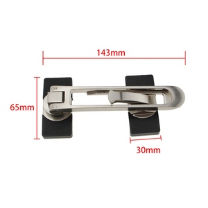 Restricteur <span class=keywords><strong>de</strong></span> chaîne <span class=keywords><strong>de</strong></span> sécurité <span class=keywords><strong>de</strong></span> <span class=keywords><strong>porte</strong></span> <span class=keywords><strong>d</strong></span>'<span class=keywords><strong>entrée</strong></span> en alliage <span class=keywords><strong>de</strong></span> zinc gardes <span class=keywords><strong>de</strong></span> <span class=keywords><strong>porte</strong></span> <span class=keywords><strong>de</strong></span> sécurité à domicile robustes et robustes - Product Image 3