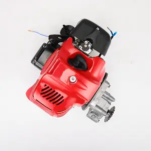 49cc 2-Stroke çekme ve elektrikli start benzinli motor GX35 DIY zorla hava soğutma için geçerli cep Mini ATV gaz scooter Minimotor