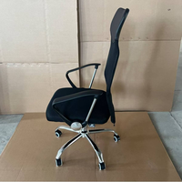 Chaise de bureau gamer moderne réglable en maille avec structure métallique et base pivotante