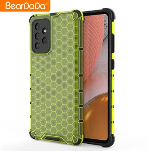 Atacado mais recente marca de luxo tampa da caixa de telefone para Samsung A72 5G militar limpar heavy duty protetora caso de telefone celular tendência