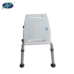 <b>Elderly</b> <b>Shower</b> <b>Chair</b> Thickened Aluminum Alloy Frame White Bathroom Safety Seat RJ-X797L - Product Image 1