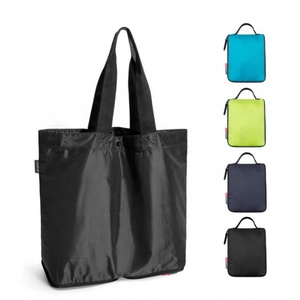 Sac fourre-tout léger et pliable de 16 L, résistant à l'eau, sac d'épicerie pliable, sac de courses réutilisable - Product Image 1
