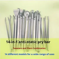 Outil d'ouverture antistatique en plastique, bâton en nylon, outil de levier pour la réparation de téléphones portables et de smartphones