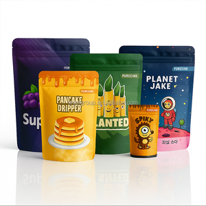 Thiết Kế Mới Holographic Kỳ Lạ Chết Cắt Dây Kéo Mylar Túi 3.5G/7G/28G Mùi Bằng Chứng Nắp Kéo Hộp Giấy Bao Bì Set Cho Thuốc Lá - Product Image 5