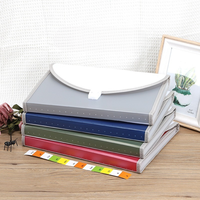 Pochette extensible en PP Shlan SL-59 A4 à 13 compartiments, impression UV, poignée, boucle d'insertion, grande capacité, pour étudiants, épaisseur 0,8 mm