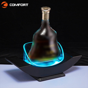 Bouteille de présentateur de vin d'accessoires de barre durables acryliques Glorofier - Product Image 2