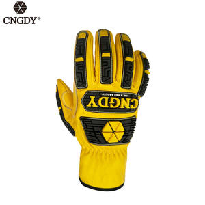 Ironclad Men <span class=keywords><strong>Work</strong></span> <span class=keywords><strong>Glove</strong></span> 360 CUT <span class=keywords><strong>LEATHER</strong></span> Guantes IMPACT Guantes amarillos de seguridad para el trabajo - Product Image 6