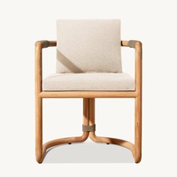 Vente directe d'usine - Table et chaises de jardin d'extérieur - Table et chaises en teck massif pour terrasse de villa