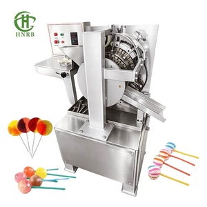 Machine de production de sucettes sphériques artisanales sur bâtonnets en papier, spécial petites pastilles arc-en-ciel - Product Image 1