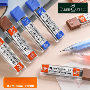 Minas para Lápiz Automático 0.5 <span class=keywords><strong>Faber</strong></span>-<span class=keywords><strong>Castell</strong></span>, Minas de Repuesto HB 0.7 Resistentes a la Rotura, Minas para Lápiz Mecánico 2B - Product Image 6