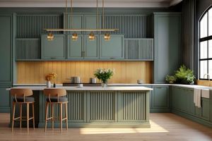 All Wood New <b>Kitchen</b> Cabinet Design Wall Hanging Overall Cabinets Combination for Whole House <b>Furniture</b> <b>Kitchen</b> Cabinets - Product Image 3