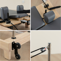 Machine de Pilates Reformer Pliable JY, Modèle Commercial, en Stock (Entrepôt US)
