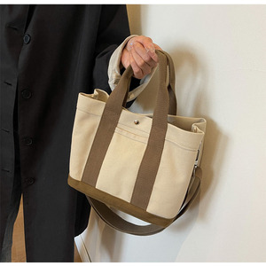Sac fourre-tout en toile <span class=keywords><strong>multi</strong></span>-usages <span class=keywords><strong>Messenger</strong></span> sac fourre-tout doux pour femmes et filles nouvel arrivage - Product Image 6