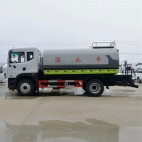 Camion pulvérisateur d'eau à moteur diesel Dongfeng 4*2 de 5 mètres cubes, directement de l'usine, pour l'assainissement urbain et l'arrosage des routes, Euro 3