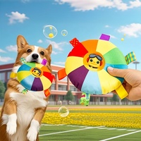 Jouet en peluche interactif pour animaux de compagnie, jouet sportif, chien ballon, jouet à mâcher couineur pour l'entraînement, fourniture pour l'entretenissement quotidien des chiens