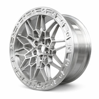 Rines Forjados 12,000 para Corvette C8 19, 20, 21" Ajuste Escalonado, Rines Alto Rendimiento Forjados 12, 000T, JWL ISO