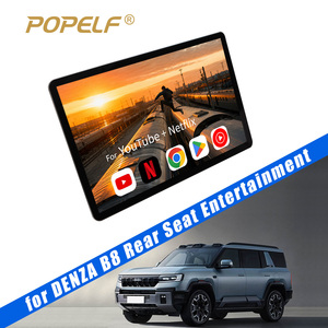 Moniteur d'appuie-tête de voiture Android 13.0, 13,3 pouces, 1080P Full HD IPS, écran tactile, Octa-Core, 4G+64G, WiFi, Bluetooth, FM, pour Denza BYD - Product Image 1