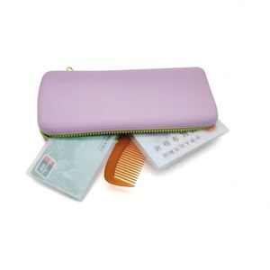 Silicone Handheld Travel <b>Case</b> for <b>Brushes</b> Toiletry Cosmetic <b>Makeup</b> Bags Durable Coin Purse With Handle Wholesale - Product Image 5
