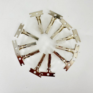 Terminali elettronici personalizzabili con vari materiali isolanti PTFE PVC Nylon gomma - Product Image 1
