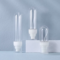 Yolio Yolio-450 plastique dôme Capsule vaporisateur avec pompe à lotion fond rond Lotion bouteille assorti ensemble sérigraphie et gravé