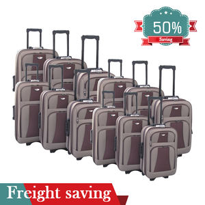 OEM gros petit paquet économie de fret frais d'expédition bon marché 12 pièces ensembles CKD <span class=keywords><strong>SKD</strong></span> semi-fini Offre Spéciale ensemble de bagages - Product Image 4