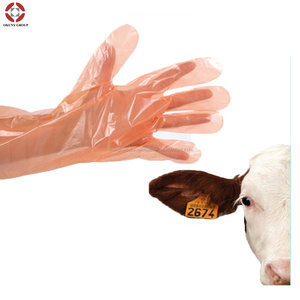 Meilleur Prix Fabricant Fournir Ranch Bovins Insémination Artificielle Vétérinaire Équipement Gants Longs 90 cm - Product Image 3