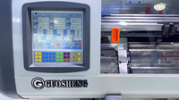 Machine à tricoter automatique à trois systèmes, styles de crochet plat, fabrication de genouillères, vente chaude