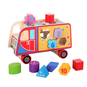 WH Boîte d'activités multifonctionnelle en bois en forme de carotte, avec fonction de capture d'insectes, jouet de construction et d'association - Product Image 6