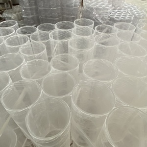 Tube en PMMA transparent extrudé anti-UV, taille 5-400 mm, pour accessoires d'éclairage - Product Image 3