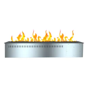 Electric Kamin Intelligent Alcohol Fire Smart Burner Remote Control Fireplace Of Bio Ethanol 60