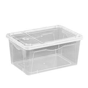 Reptile enclosure, reptile terrarium, spider, horned frog, gecko <b>box</b>, lizard, pet snake, scorpion, insect food bowl, water bowl - Product Image 3