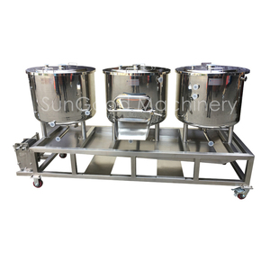 100L 125 Lít Brew Pub Nhà Máy Thí Điểm Nhà Máy Bia 200L Nhà Sản Xuất Bia 1BBL Hệ Thống Sản Xuất Bia Thí Điểm 100 Lít - Product Image 2