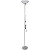 Lampada da terra in metallo E27 180 cm, ideale per illuminare spazi e decorare salotti o uffici. - Product Image 2