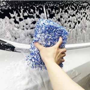 Brosse de lavage de voiture en <span class=keywords><strong>microfibre</strong></span>, tissu anti-rayures et sans peluches, tampon de lavage premium pour nettoyer voitures, camions et motos - Product Image 3