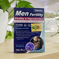 Complément alimentaire premium pour la fertilité masculine avec zinc, ginseng, CoQ10, inositol pour la qualité du sperme et la santé reproductive