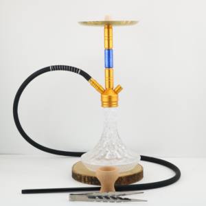 Venta caliente manguera única aluminio Hookah Shisha Set Premium completo fumar Kit mejor vendedor Hubbly Bubbly Hookah al por mayor - Product Image 2