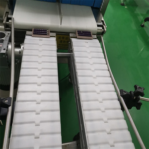 สายพานลำเลียงปรับระดับได้แบบใหม่ ทำจากพลาสติก POM พร้อมบานพับเดี่ยว แบบตรง  สำหรับขนส่งสินค้าเกษตรแบบยืดหยุ่น - Product Image 3