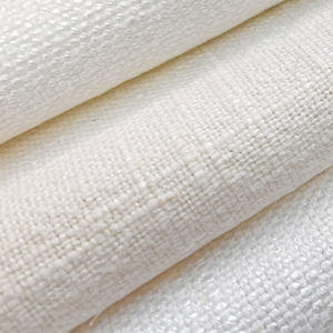 كتان منسوج ريفي وقنب من النسيج ، تصاميم بيج Slub وgingha متوفرة في لفات التنجدي - Product Image 5