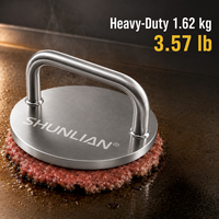 Plaque de cuisson professionnelle en acier inoxydable, robuste et multifonctionnelle pour restaurants, traiteurs, barbecues, écoles et cuisines extérieures