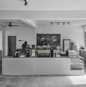 Mesa de Recepción LED de Acero Inoxidable Resistente, Superficie Personalizable, Fácil Instalación, Desmontable, para Salón de Belleza, Cafetería, Locales Comerciales - Product Image 2