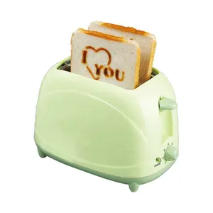 Toaster com 2 fatias para coque, brinquedo de função pop-up automático com 6 pães e slot extra ampla, novo, 2022