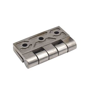 Bisagra de Acero Inoxidable 304 de Alta Resistencia 75X75X6, Herraje Industrial Reforzado para Puertas de Gabinete - Product Image 2