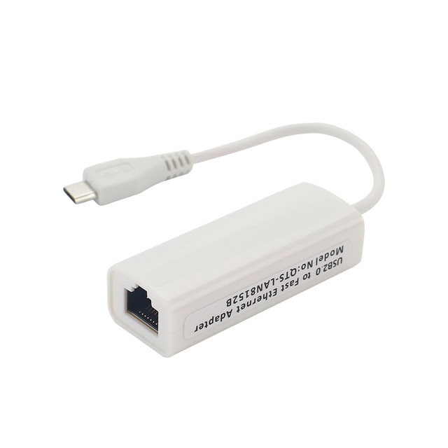 Raspberry Pi Zero Micro USB to RJ45 Lan Adapter USB 2.0 Ethernet Card External 10/100/1000Mbps for Raspberry Pi Zero 2W