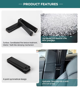 Universal Car <b>Seat</b> <b>Belt</b> Adjuster Clip Shoulder Tension Relief <b>Stopper</b> Safety <b>Belt</b> Limiter Buckle for Car Accessories Wholesale - Product Image 2