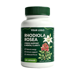 Capsules d'extrait naturel de Rhodiola Rosea OEM ODM – Complément Herbal pour la Santé Cardiovasculaire et Immunitaire des Adultes - Product Image 1